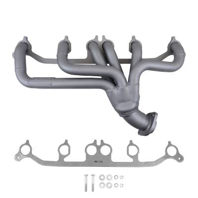 BBK Performance Parts - BBK Performance 4052 1.5" Tuned Length Shorty Headers for 91-99 Jeep 4.0L
