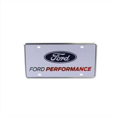 Ford Performance Parts - Ford Racing M-1828-FPONE Performance License Plate-Single