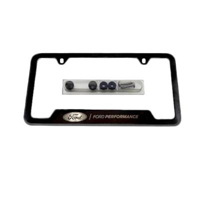 Ford Performance Parts - Ford Racing M-1828-SS304BK Black Stainless Steel License Plate Frame