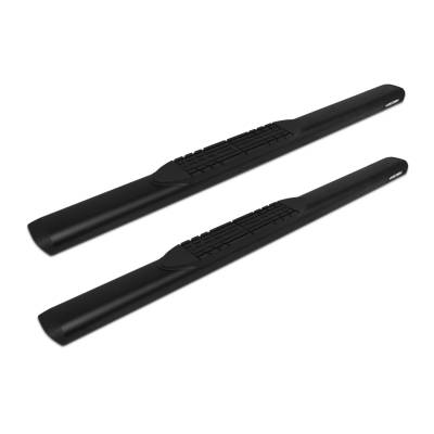 Raptor Series - Raptor 2001-0016BT 5" Oval Running Board Blk for 07-19 Silv/Sra 2500HD/3500 Reg