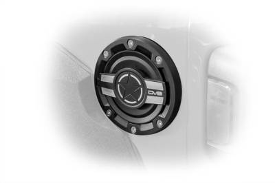 DV8 Offroad - DV8 Offroad D-JL-190004-MIL Fuel Door for 18-23 Jeep Wrangler JL