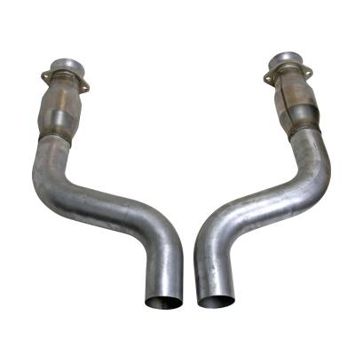 BBK Performance Parts - BBK Performance 40461 3" Short Mid Pipe w/Converter for 09-24 Challenger/Charger