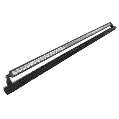 DV8 Offroad - DV8 D-JP-190053-RF Picatinny Mounted Roof Rail System for 07-18 Jeep Wrangler JK
