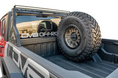 DV8 Offroad - DV8 Offroad TCGL-02 Stand Up Spare Tire Mount for 20-26 Jeep Gladiator JT