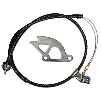 BBK Performance Parts - BBK Performance Adjustable Clutch Cable w/Quadrant 79-95 Mustang 1505