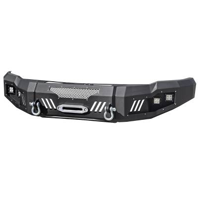 DV8 Offroad - DV8 Offroad FBDR2-04 Steel Front Bumper for 10-18 RAM 2500/3500