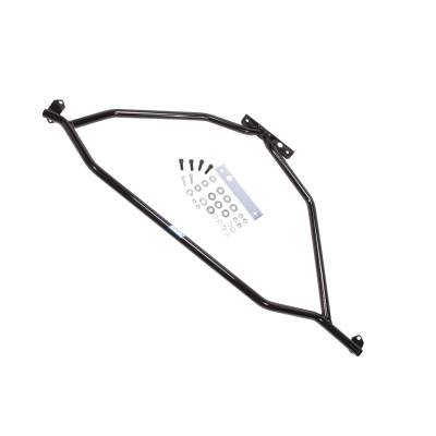 BBK Performance Parts - BBK Performance 2504 Tubular Front Strut Tower Brace Black 86-93 Mustang 5.0L
