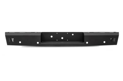 Fab Fours - Fab Fours CS07-RT1850-1 Red Steel Rear Bumper for 07-13 Silverado/Sierra 1500
