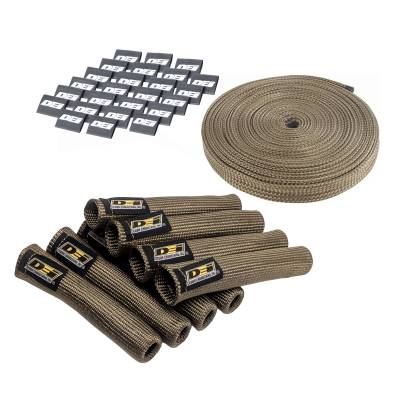 Design Engineering - Design Engineering 10705 Titanium Protect-A-Boot & Wire Kit 8 Cylinder