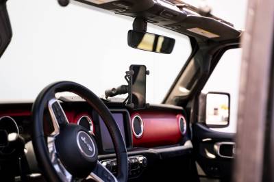 DV8 Offroad - DV8 Offroad DMJL-01 Digital Dash Mount for 18-23 Jeep Wrangler JL & Gladiator