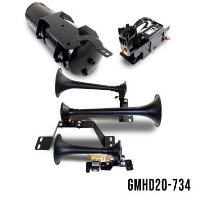 Kleinn Automotive Accessories - Kleinn Automotive GMHD20-734 Onboard Air w/Horns