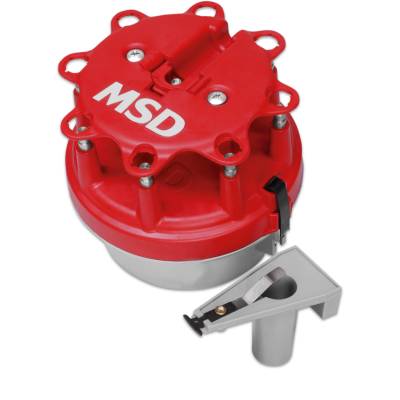 MSD - MSD Ignition 8414 Cap-A-Dapt Cap & Rotor for Ford V8