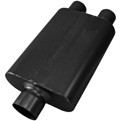 Flowmaster - Flowmaster 8430402 40 Series Delta Flow Muffler Center/Dual Stainless
