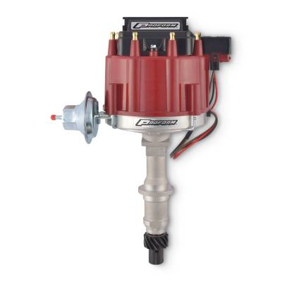 Proform - Proform 66953 HEI Distributor 50000 Volt Built-In Coil Red Cap for Pontiac V8