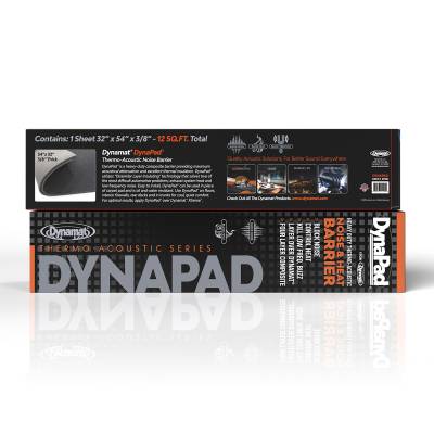 Dynamat - Dynamat 21100 DynaPad Single Sheet Size 32" x 54"