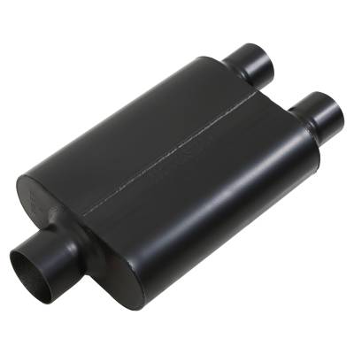 Flowmaster - Flowmaster 40 Series 3.0" Center/Dual Muffler Aluminized 430402