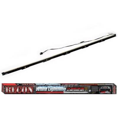 Recon - Recon 26416 60" White Lightning LED Tailgate Light Bar Red/White