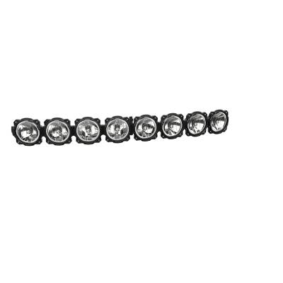KC Hilites - KC HiLiTES 91398 50" 8-Light Gravity LED Pro6 LED Light Bar