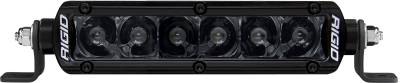 Rigid Industries - Rigid Industries SR-Series Pro 6" Midnight LED Light Bar Spot 906213BLK