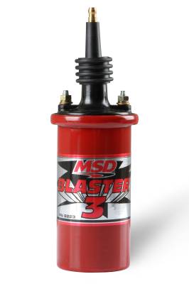 MSD - MSD Ignition 8223 Blaster 3 Ignition Coil Extra Tall Tower Universal
