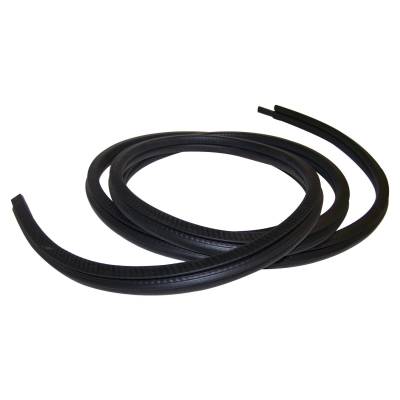 Crown Automotive Jeep Replacement - Crown Automotive 55015782 Door Weatherstrip for Jeep Cherokee XJ