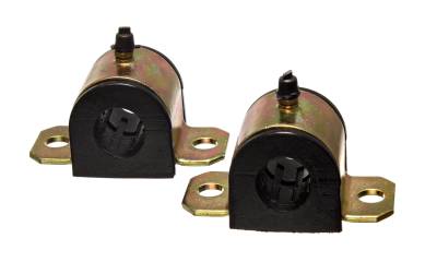 Energy Suspension - Energy Suspension 5.5139G Sway Bar Bushing Set Rear Polyurethane Black