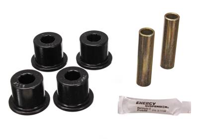 Energy Suspension - Energy Suspension 3.2124G Shackle Eye Set Front/Rear Polyurethane Black