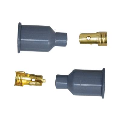 MSD - MSD Ignition 3322 Straight Spark Plug Boot & Terminal Kit