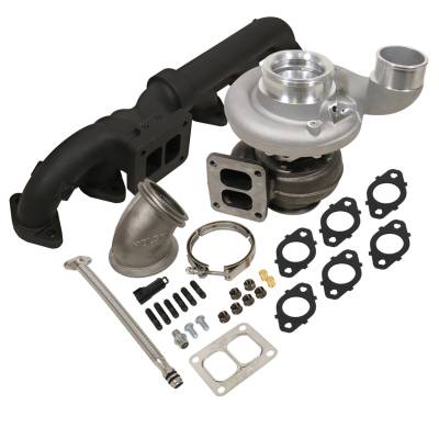 BD Diesel - BD Diesel 1045172 Iron Horn Turbo Kit S363SXE/76 0.91 AR for Cummins 5.9L