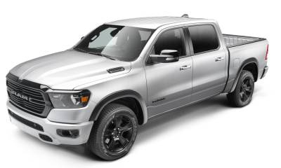 Bushwacker - Bushwacker OE Style Front/Rear Fender Flares Black for Dodge RAM 50928-02