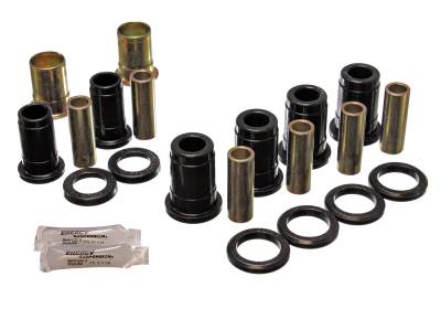 Energy Suspension - Energy Suspension 3.3153G Control Arm Bushing Set Rear Polyurethane Black