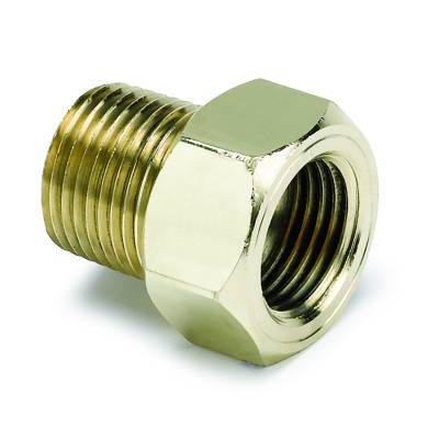 AutoMeter - AutoMeter 2263 Fitting Mechanical Temperature Adapter Gauge 3/8" NPT Male