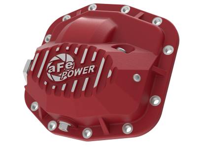 aFe Power - aFe 46-71010R Pro Series Front Differential Cover Red for 18-23 Wrangler JL