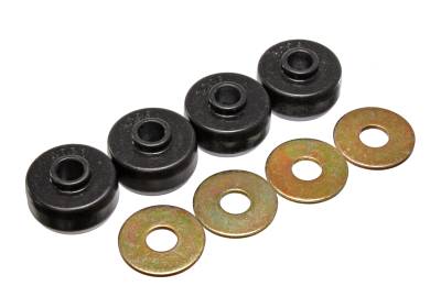 Energy Suspension - Energy Suspension 3.2123G Leaf Spring Bushing Set Polyurethane Black