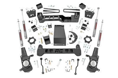 Rough Country Suspension Systems - Rough Country 29730A 6" N3 Suspension Lift Kit 01-10 Silverado/Sierra 2500HD 4WD