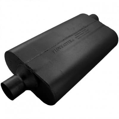 Flowmaster - Flowmaster 50 Series Delta Flow 2.25" Center/Offset Muffler Aluminized 942452