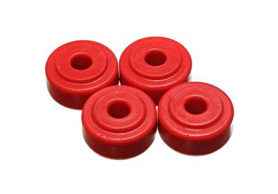 Energy Suspension - Energy Suspension 9.8101R Universal Shock Eyes Front/Rear Polyurethane Red