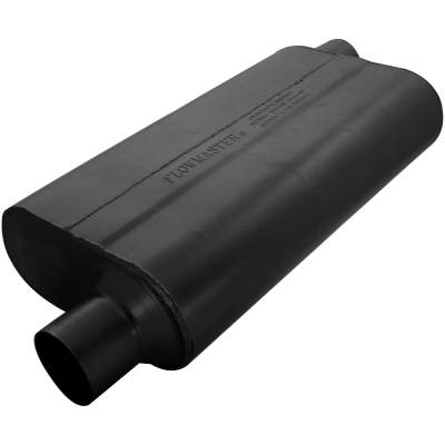 Flowmaster - Flowmaster 942553 50 Series Delta Flow Muffler Offset/Offset Aluminized