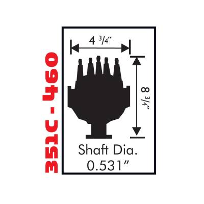 MSD - MSD Ignition 8577 Pro-Billet Distributor for Ford 351C-460