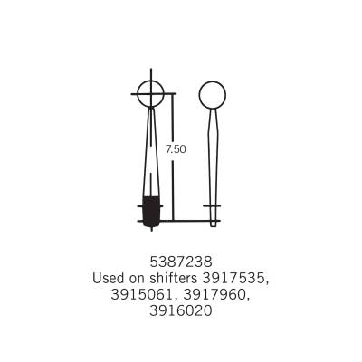 Hurst - Hurst 3917535 Competition Plus 4-Speed Manual Shifter for 55-81 GM/Ford/Chevy