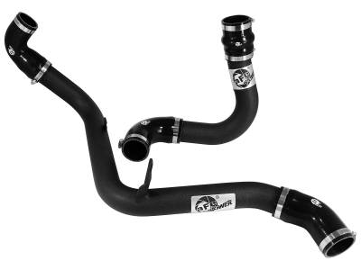 aFe Power - aFe 46-20184-B 2.5" Alum Hot/Cold Charge Pipe Kit Black for 13-18 Ford Focus ST