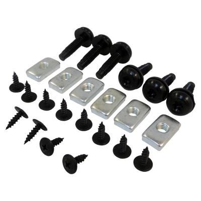 Crown Automotive Jeep Replacement - Crown Automotive 6506825MK Hardtop Hardware Kit for 97-06 Jeep Wrangler TJ