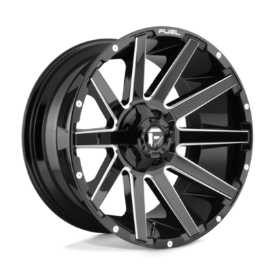 Fuel 1PC - Fuel Off RoadWheel D615 CONTRA 18x9 5x4.5 5x5.0 1mm Black/Machined D61518902650