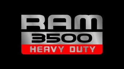 Eurosport Daytona - Eurosport Daytona 2485-1 Lazer-Tag License Plate RAM 3500 HD Logo for Dodge