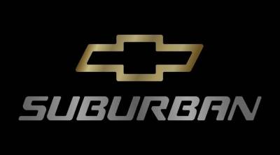 Eurosport Daytona - Eurosport Daytona 3315-1GB Carbon Steel License Plate Suburban Bowtie Logo