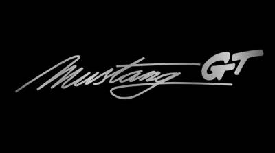 Eurosport Daytona - Eurosport Daytona 2525GT-1 Lazer-Tag License Plate Mustang GT Script Logo