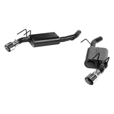 Flowmaster - Flowmaster 817483 SS American Thunder Axle-Back Exhaust 10-15 Camaro 3.6L