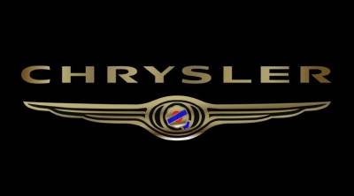Eurosport Daytona - Eurosport Daytona 2415-2 Lazer-Tag License Plate Chrysler Logo for Chrysler