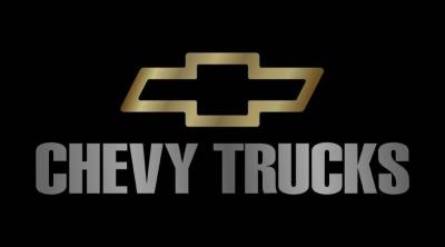 Eurosport Daytona - Eurosport Daytona 3308-1GB Carbon Steel License Plate Chevy Truck Bowtie Logo