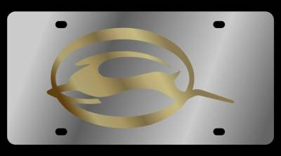Eurosport Daytona - Eurosport Daytona 1336-2 Stainless License Plate Impala Logo